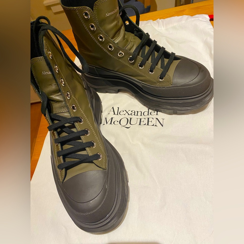 Alexander McQueen Tread Slick Boots